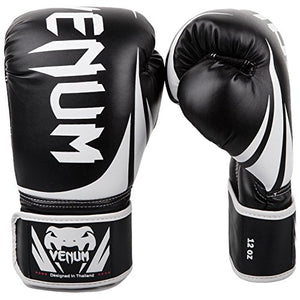 Venum 0661-16oz Challenger 2.0 Boxing Gloves, 16oz (Black)