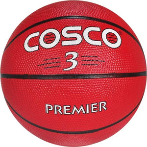 Cosco Premier Leather Basketball (Multicolour, Size 3)
