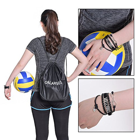 Image of GALAROES Volleyball Training Equipment Aid for Beginners Pro ( Black )