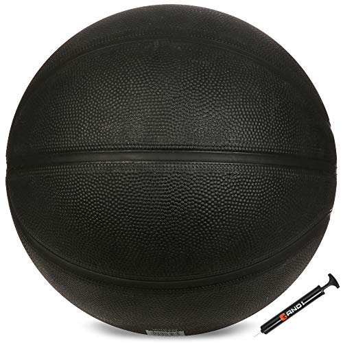 AND1 Xcelerate Rubber Basketball (Pump Included): Official Regulation Size 7 (29.5”) Streetball, Made for Indoor/Outdoor Basketball Games