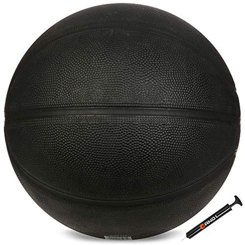 Image of AND1 Xcelerate Rubber Basketball (Pump Included): Official Regulation Size 7 (29.5”) Streetball, Made for Indoor/Outdoor Basketball Games