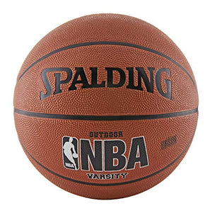 Spalding NBA Varsity Rubber Outdoor Basketball - Official Size 7 (29.5