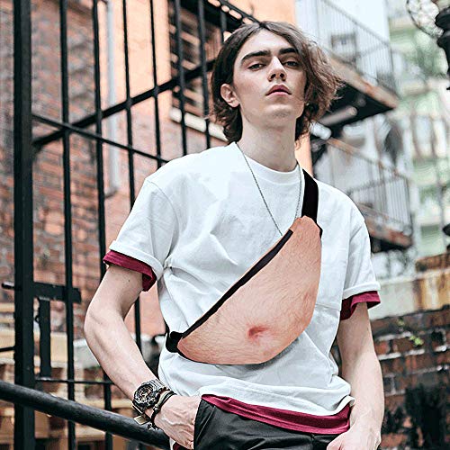 Dad Funny Bag, Bag Gag Gift Dad Waist Bag Beer 3D Men Beer