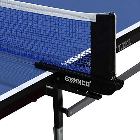 Gymnco Perfect Table Tennis Table With Levellers Top 18 mm ( TT Table Cover + 2 TT Racket & Balls )
