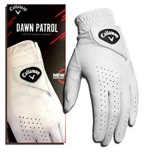 Callaway Golf 2019 Men's Dawn Patrol Glove, Genuine Leather, Left Hand, Cadet Medium