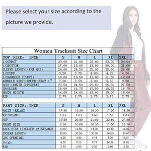 Jogging Suit Set for Women Color Block Tracksuit Activewear Soft Velour Sweatsuits Loungewear Zip Up Sport Suits Purple M