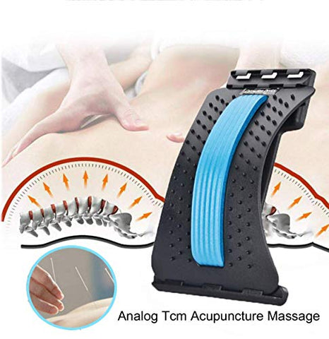 Image of AILELAN Back Stretcher for Spinal Pain Relief | Back Pain Relief Product | Lumber Support | Spinal Curve Back Relaxion Device