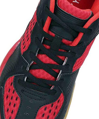 Image of Yonex All New Badminton Non-Marking Shoes, Coral/Black - 7 UK