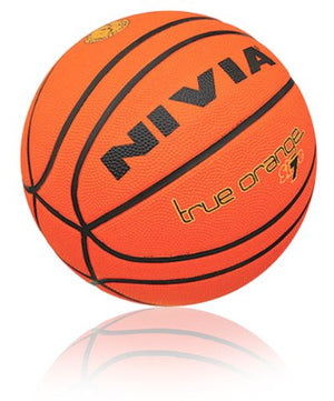 Nivia Regular-True Basketball, Size 6 (Orange)
