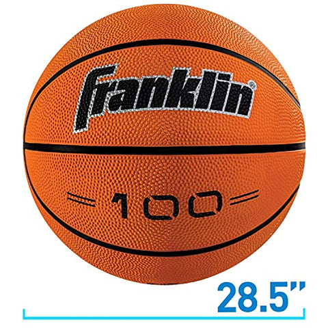 Image of Franklin Sports Grip-Rite 100 Rubber Basketball