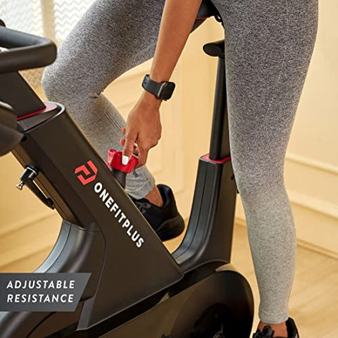Image of OneFitplus OFP-M1 (Flywheel: 14.3lbs, Max Weight: 120kg) Bluetooth Enabled Exercise Spin Bike with Free At Home Installation and Trainer Led Sessions by cult.sport
