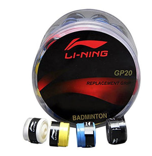 Li-ning Badminton Replacement Grip GP20 (Pack of 60 Grips) - Assorted