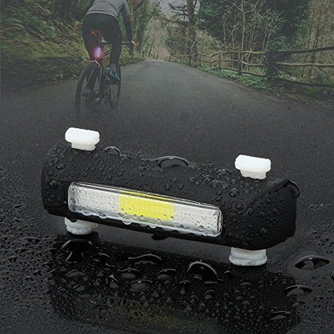 Image of Lista Ultra Bright Bike Light USB Bicycle Tail Light 7 Modes High Intensity Rear LED Accessories Fits On Any Road Bikes & Helmet, for Cycling Safety Flashlight
