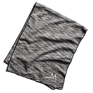 Mission Enduracool Techknit Cooling Towel, Black Space Dye, Large