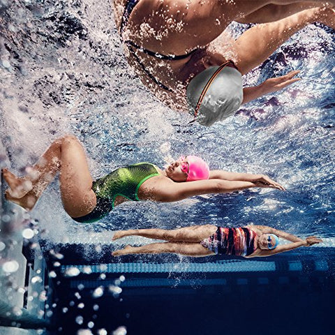 Image of Speedo Unisex-Youth Swim Cap Silicone Junior