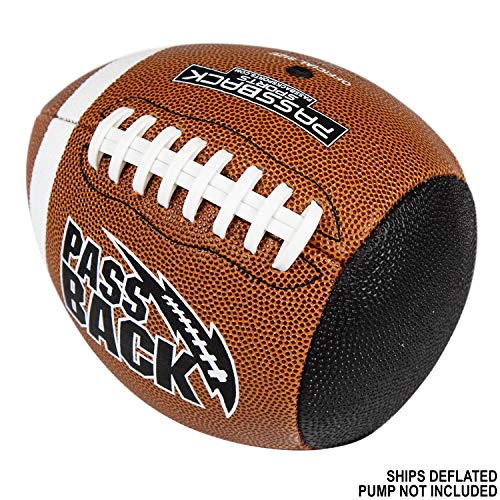 Passback Official Composite Football, Ages 14+, High School Training Football
