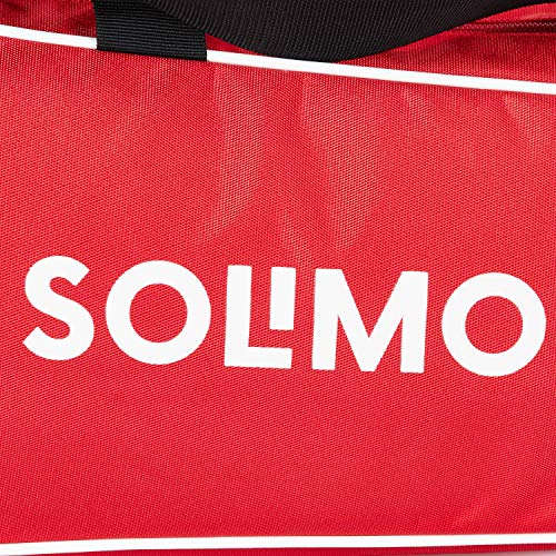 Amazon Brand - Solimo Badminton Kit Bag, Rapid, Red