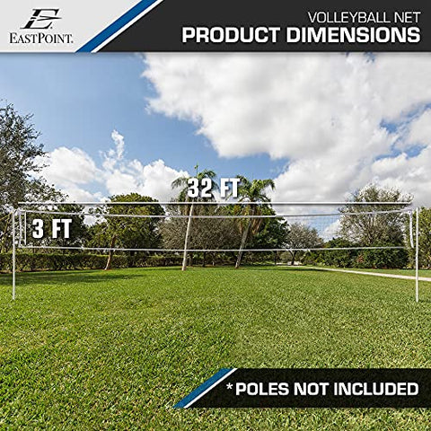 Image of EastPoint Sports Premium Replacement Volleyball Net