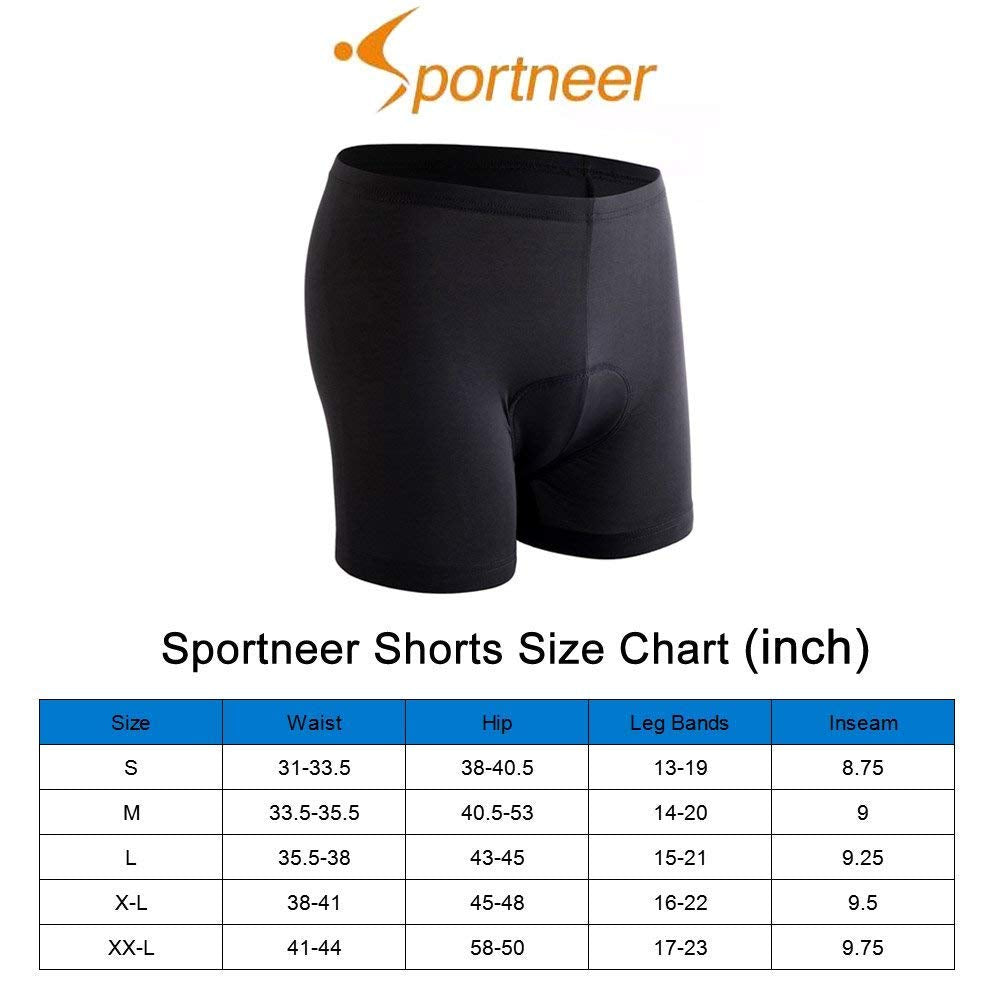 sportneer cycling shorts