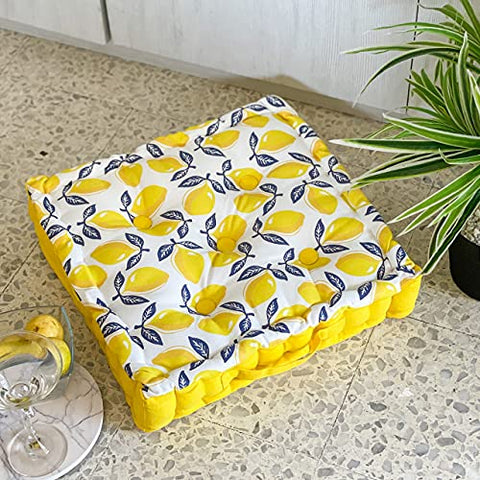 PIXEL HOME DECOR © Check Cotton with Cotton Filler Square