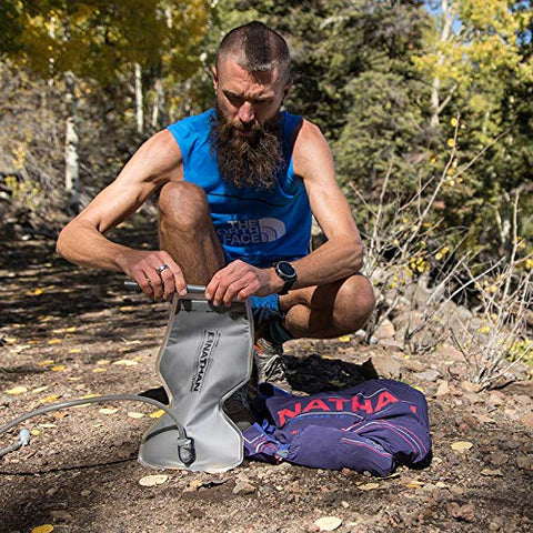 Image of Nathan Men’s Hydration Pack/Running Vest - VaporKrar 2.0-12L Capacity with 1.6 L Water Bladder, Hydration Backpack - Running, Marathon, Hiking, Outdoors, Cycling and More