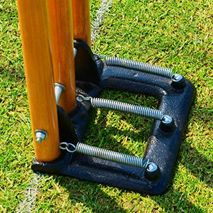 SAS Sports Cricket Wooden Spring Back Stump Set