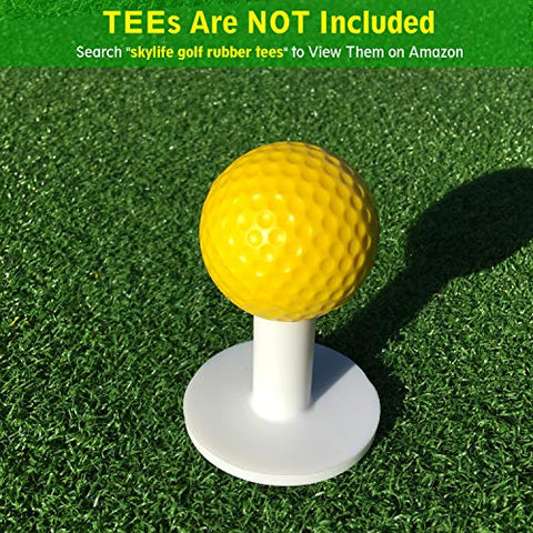 Image of Skylife Golf Practice Balls 12 Count, Soft Golf Foam Balls for Indoor Outdoor Backyard Training (Yellow 12pcs)