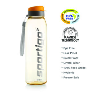 Cello Sportigo Plastic Bottle Set, 1 Liter, Set of 2, Assorted