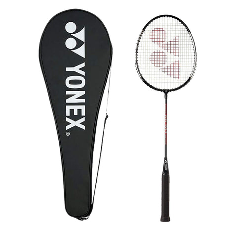 Image of Yonex GR 303 Aluminum Blend Badminton Racquet with Full Cover (Black)