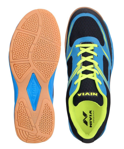 Image of Nivia Super Court Badminton Shoe ( Blue_8 UK )