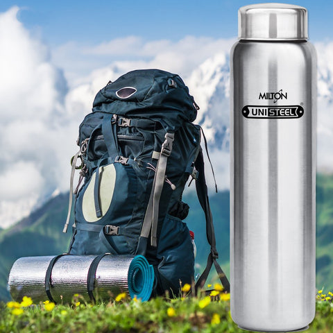 Image of Milton Aqua Stainless Steel Fridge Water Bottle 930ml, Silver