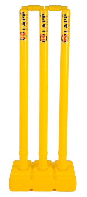 Klapp Cricket Plastic Stump Set,Wicket Set