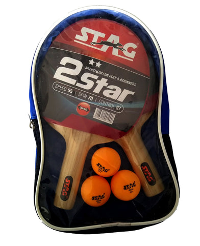 Image of Stag 2 Star Table Tennis Kit