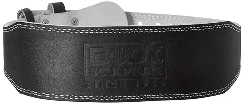 Image of Body Sculpture BW503 Leather Fitness Belt, Medium (Black)
