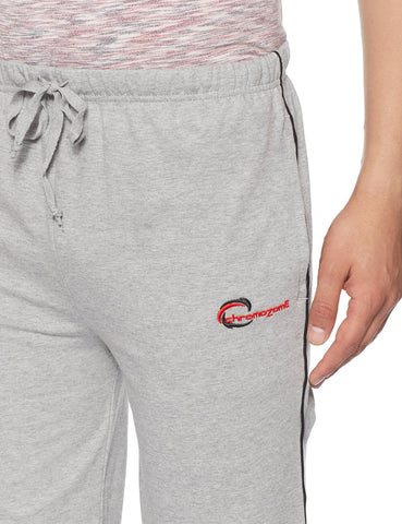 Image of Chromozome Men's Cotton Track Pants (8902733353984_S4801_Grey_XL)