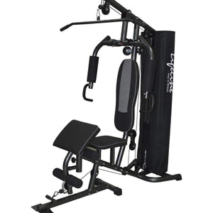 Lifeline Home Gym Machine Deluxe 005 For Workout At Home Bundles With Chest Expander and Shaker Bottle || Available on EMI