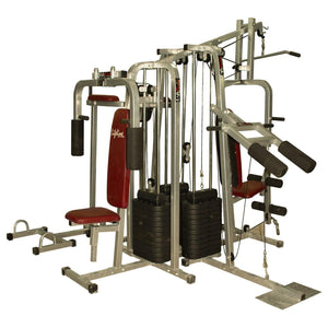 Lifeline Fitness Equipment 6 Station Home Gym with 3 Weight Lines || Available on EMI-IMFIT