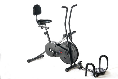 Image of Lifeline Exercise Cycle 3 in1 with Back Support