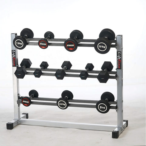 Image of Lifeline Fitness Dumbbells Rack (3-Tier)