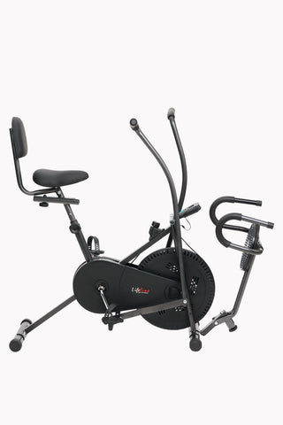 Lifeline Air Bike 3 in 1 with Back Support