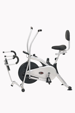Image of Lifeline Moving Handle Air Bike Deluxe 3in1 With Back Support