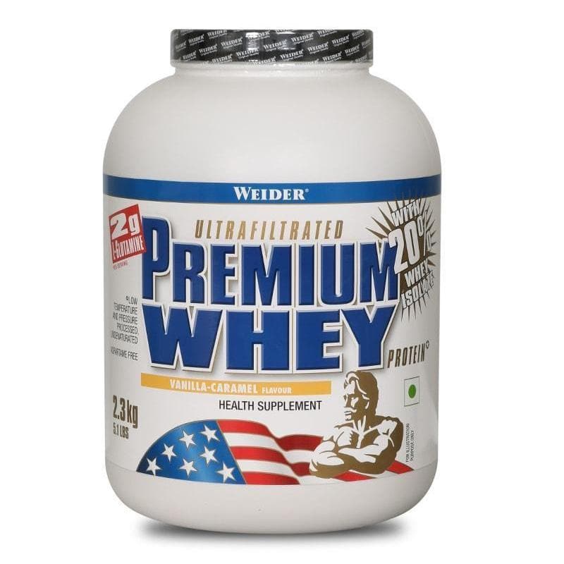 Lifeline Home Gym 005 Deluxe Bundles with Weider Premium whey Protein 2.3kg (Vanilla Caramel)-IMFIT